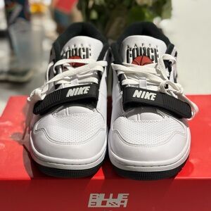 Nike White and Black Athletic Shoes